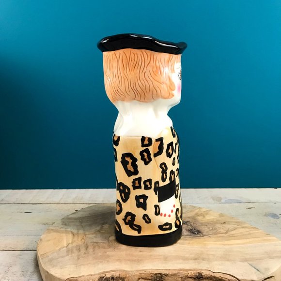 BELLA CASA Susan Paley Whimsical Figurative Vase 10" Francis Eclectic Decor - Picture 5 of 9